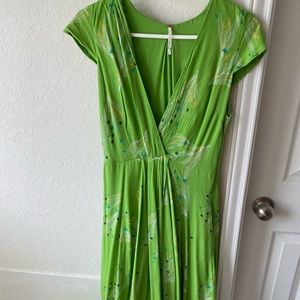 Free People Dress. Retro Midi Dress Size 2.